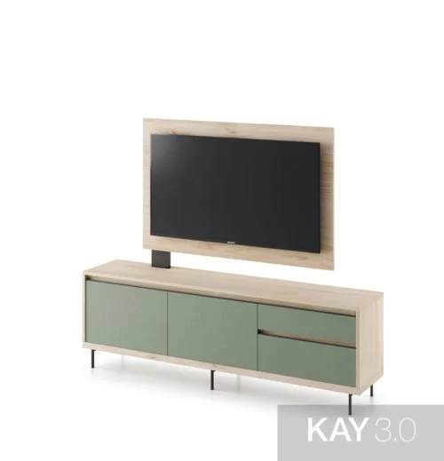 Mueble TV free standing SIN soportes a pared
