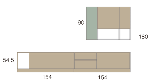Medidas de los muebles para el salón 19