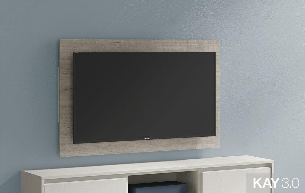 Quieres colocar una televisión de gran formato directa a la pared?