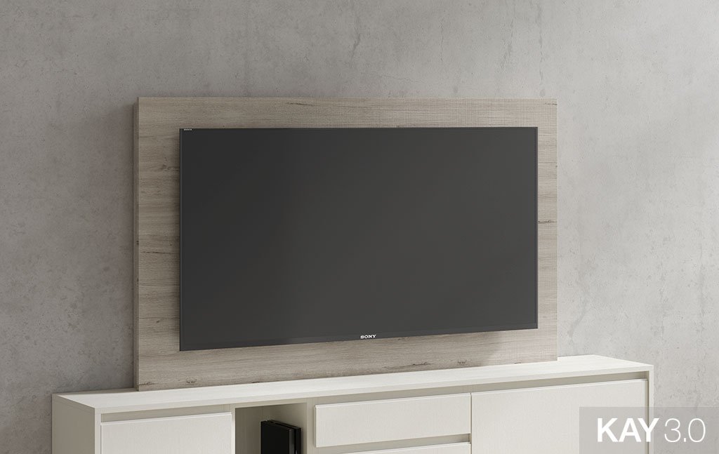 Quieres colocar una televisión de gran formato directa a la pared?